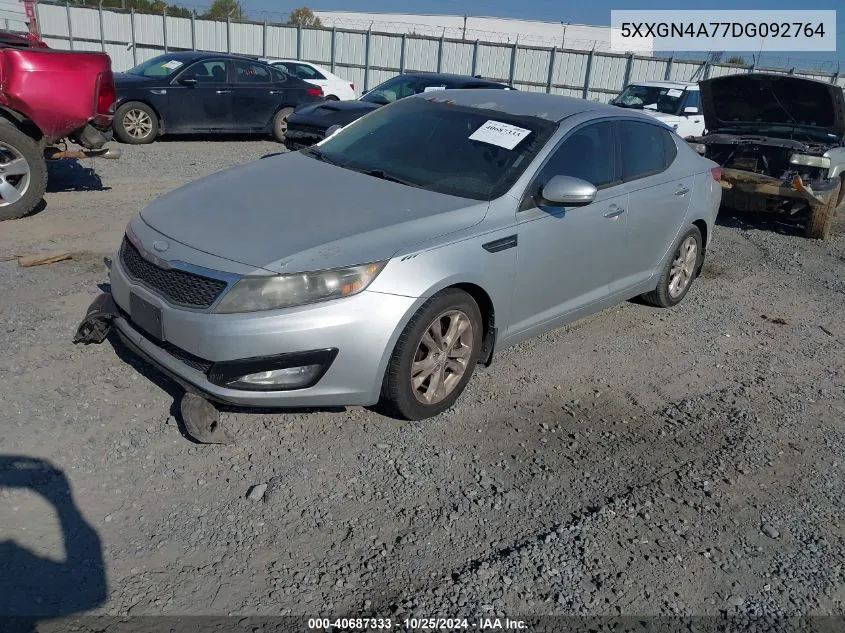 2013 Kia Optima Ex VIN: 5XXGN4A77DG092764 Lot: 40687333