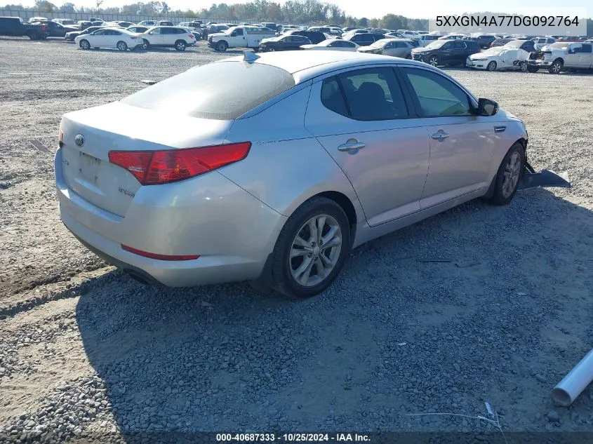 2013 Kia Optima Ex VIN: 5XXGN4A77DG092764 Lot: 40687333