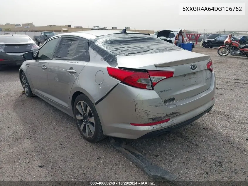 2013 Kia Optima Sx VIN: 5XXGR4A64DG106762 Lot: 40688249