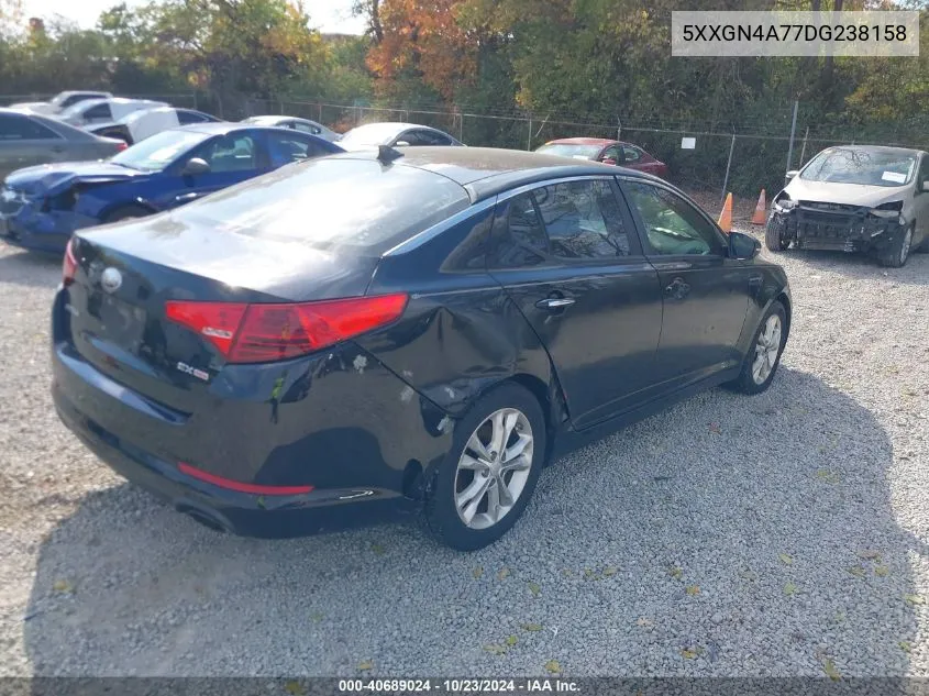 2013 Kia Optima Ex VIN: 5XXGN4A77DG238158 Lot: 40689024