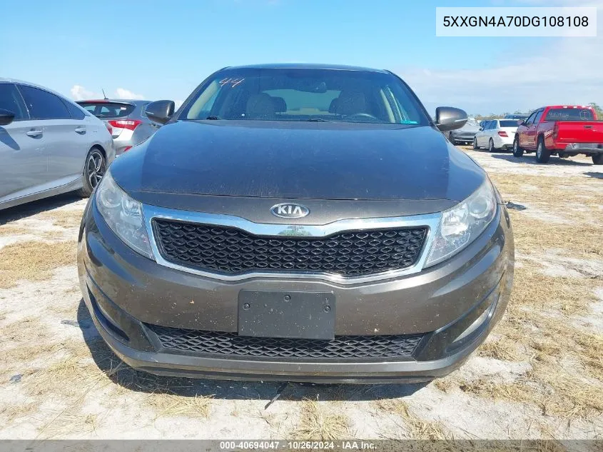 2013 Kia Optima Ex VIN: 5XXGN4A70DG108108 Lot: 40694047