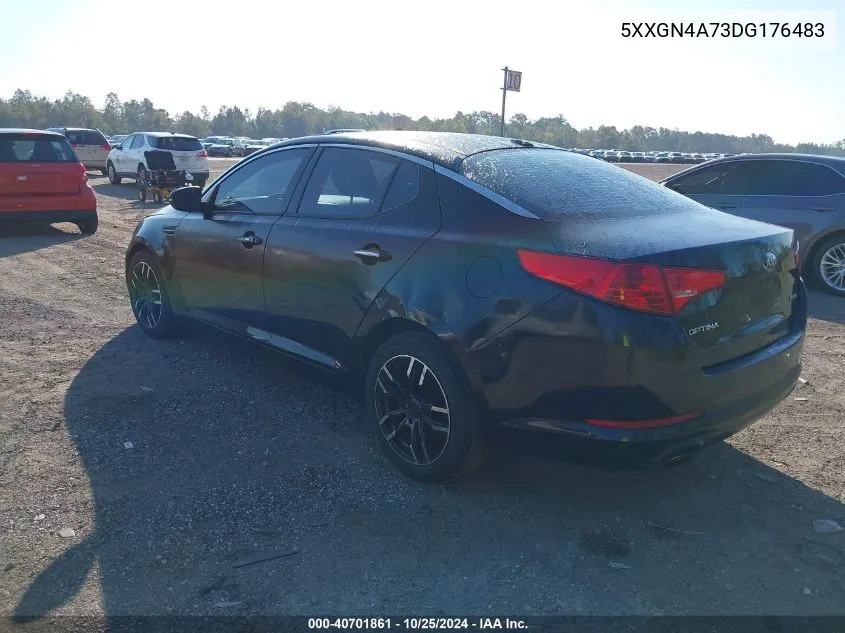 2013 Kia Optima Ex VIN: 5XXGN4A73DG176483 Lot: 40701861