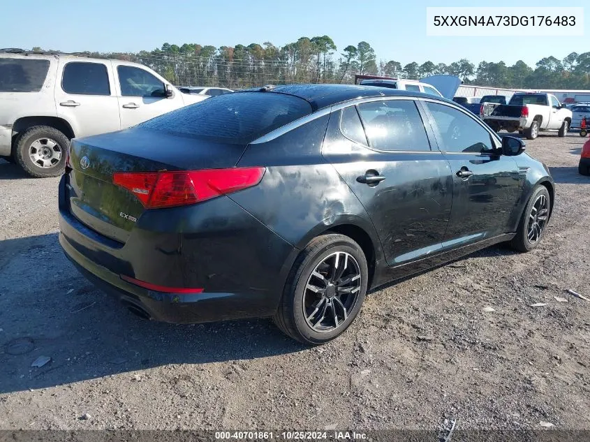 2013 Kia Optima Ex VIN: 5XXGN4A73DG176483 Lot: 40701861