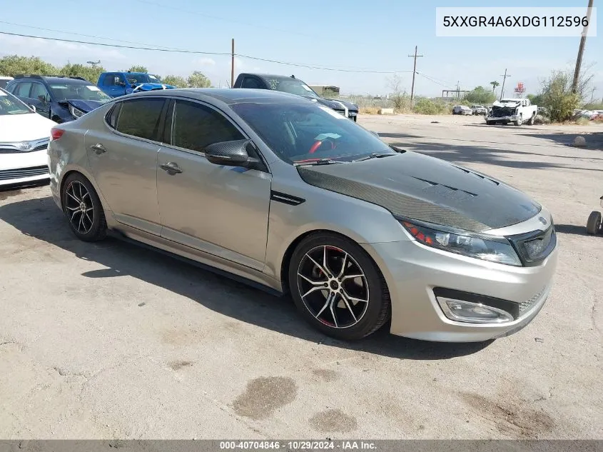 2013 Kia Optima Sx VIN: 5XXGR4A6XDG112596 Lot: 40704846