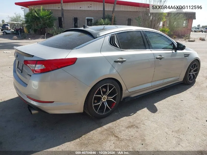 2013 Kia Optima Sx VIN: 5XXGR4A6XDG112596 Lot: 40704846