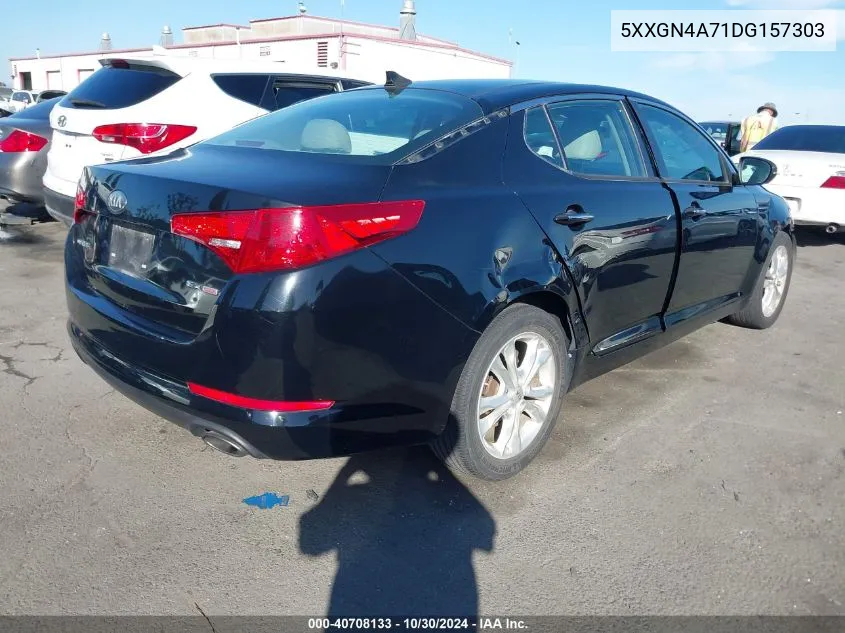 2013 Kia Optima Ex VIN: 5XXGN4A71DG157303 Lot: 40708133