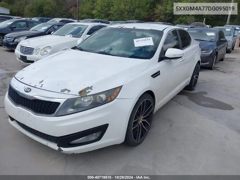 2013 Kia Optima Lx VIN: 5XXGM4A77DG095019 Lot: 40719510