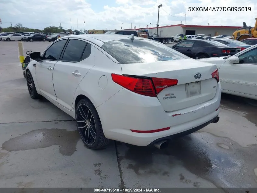 2013 Kia Optima Lx VIN: 5XXGM4A77DG095019 Lot: 40719510