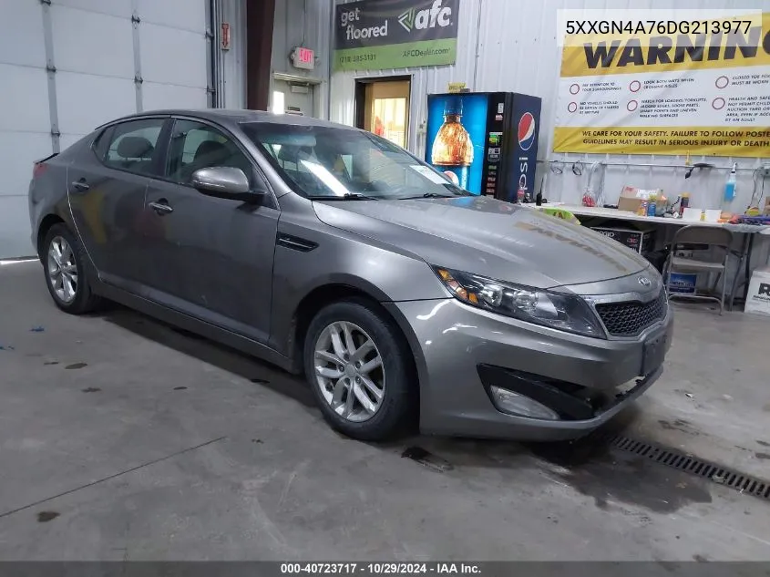 2013 Kia Optima Ex VIN: 5XXGN4A76DG213977 Lot: 40723717