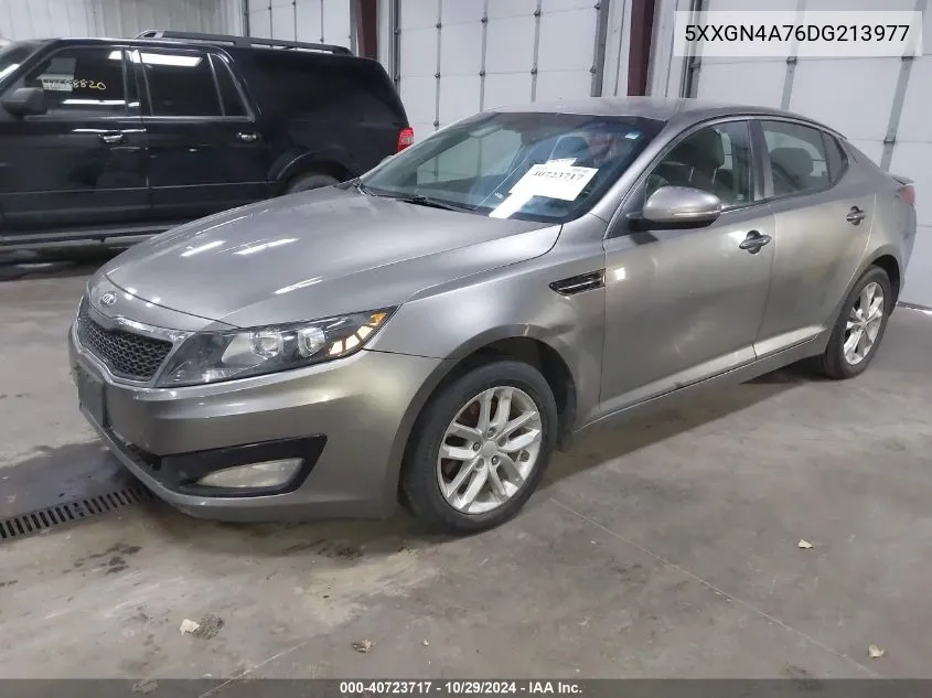 2013 Kia Optima Ex VIN: 5XXGN4A76DG213977 Lot: 40723717