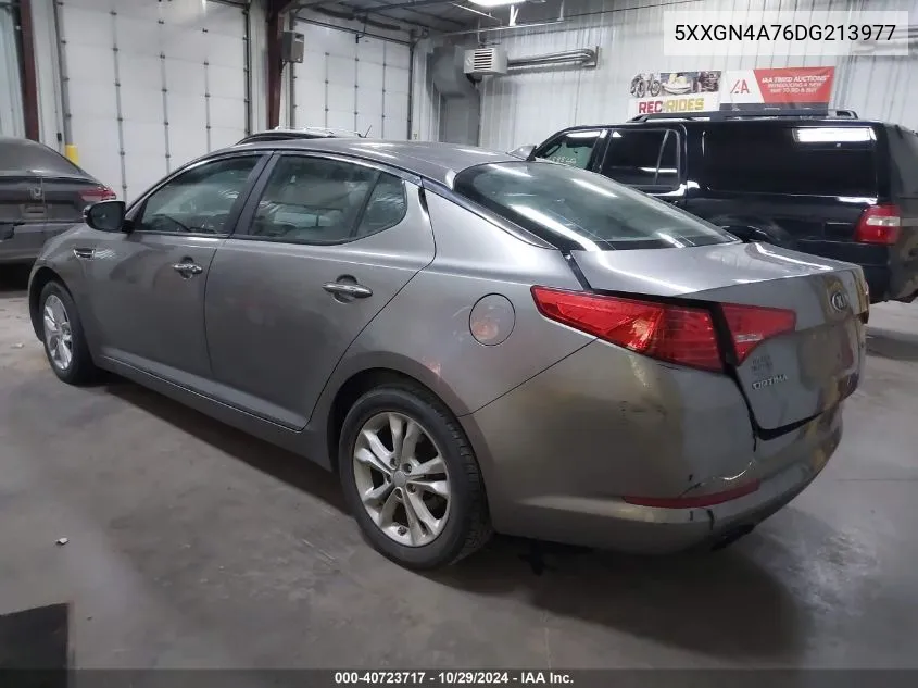 2013 Kia Optima Ex VIN: 5XXGN4A76DG213977 Lot: 40723717