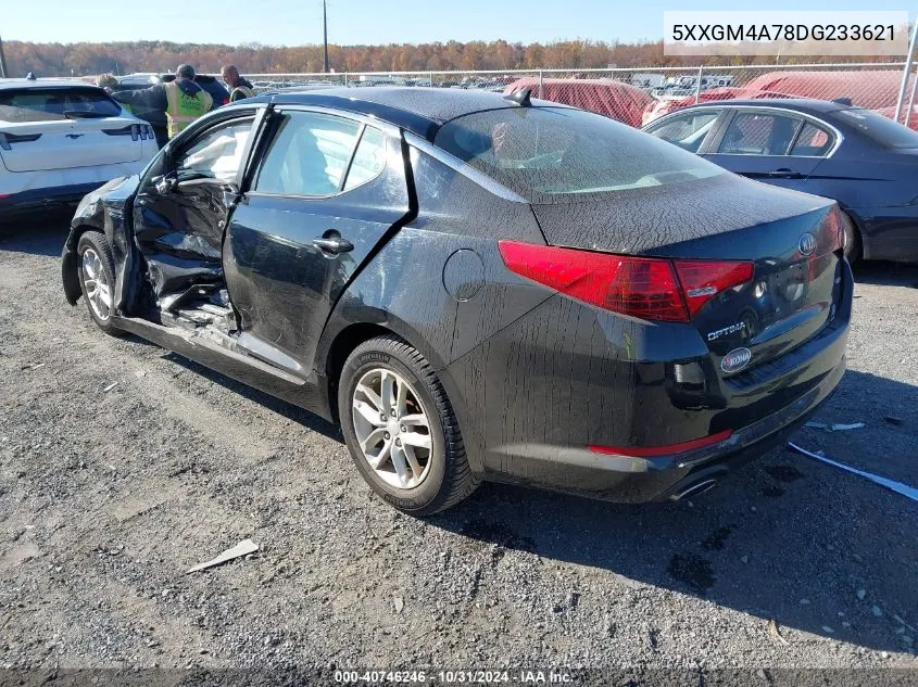 2013 Kia Optima Lx VIN: 5XXGM4A78DG233621 Lot: 40746246