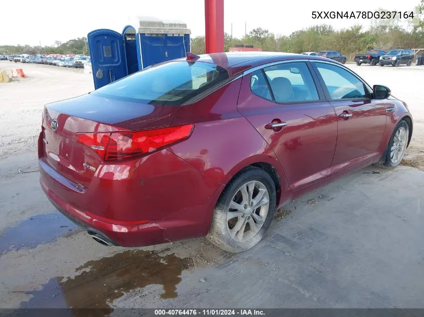 5XXGN4A78DG237164 2013 Kia Optima Ex