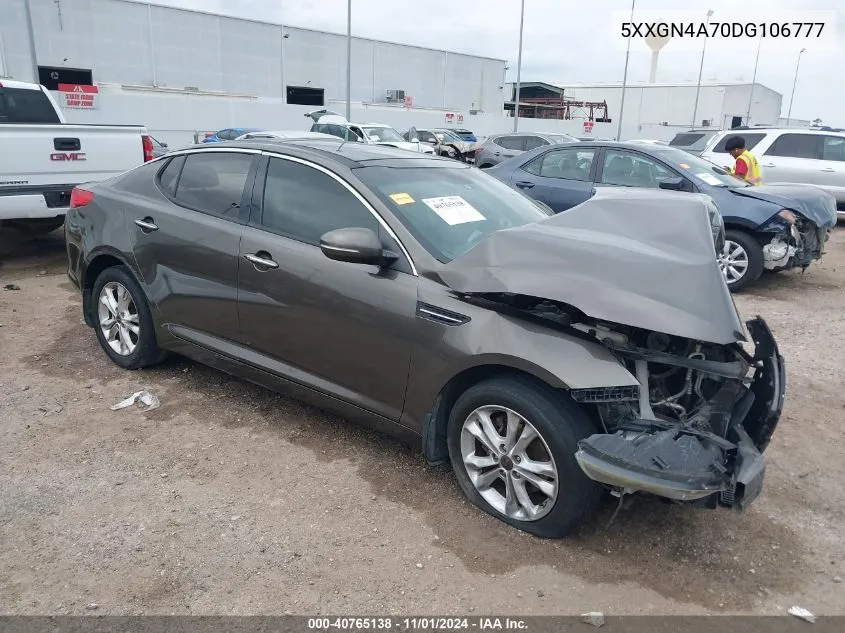 2013 Kia Optima Ex VIN: 5XXGN4A70DG106777 Lot: 40765138