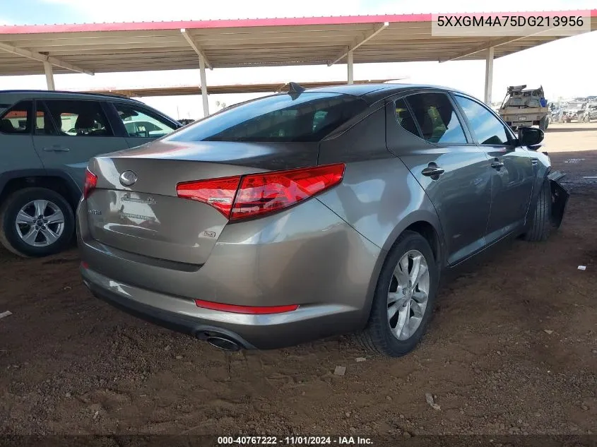 2013 Kia Optima Lx VIN: 5XXGM4A75DG213956 Lot: 40767222