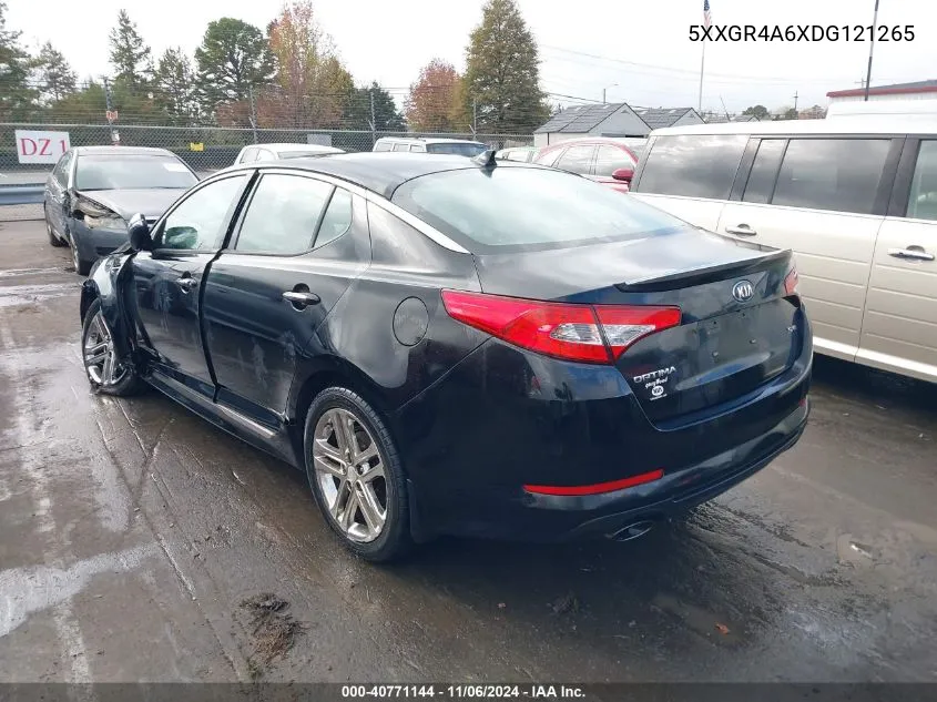 2013 Kia Optima Sx VIN: 5XXGR4A6XDG121265 Lot: 40771144