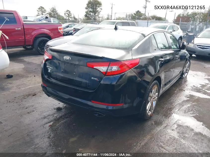 2013 Kia Optima Sx VIN: 5XXGR4A6XDG121265 Lot: 40771144