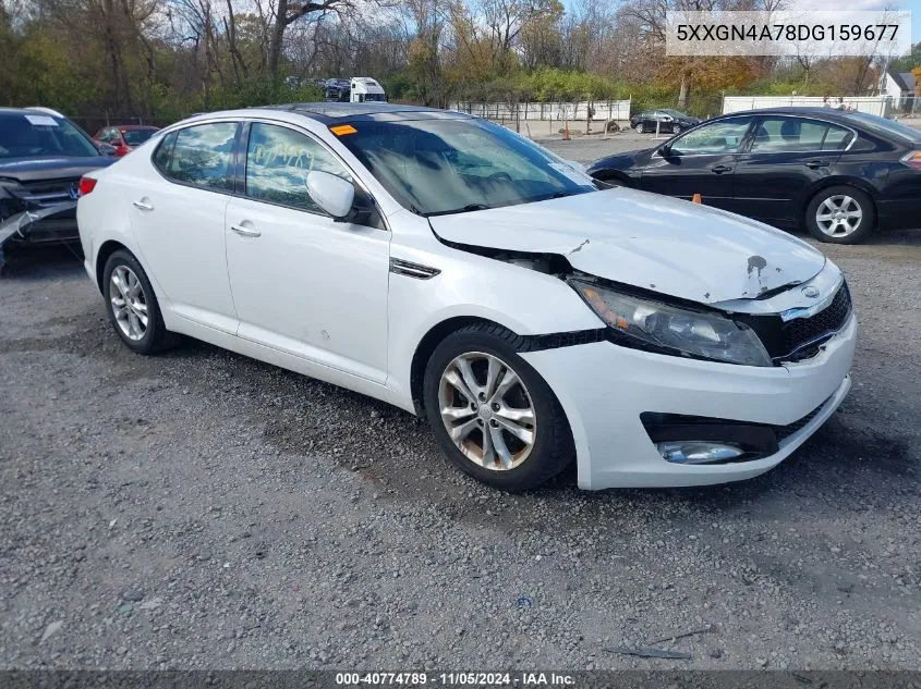 2013 Kia Optima Ex VIN: 5XXGN4A78DG159677 Lot: 40774789