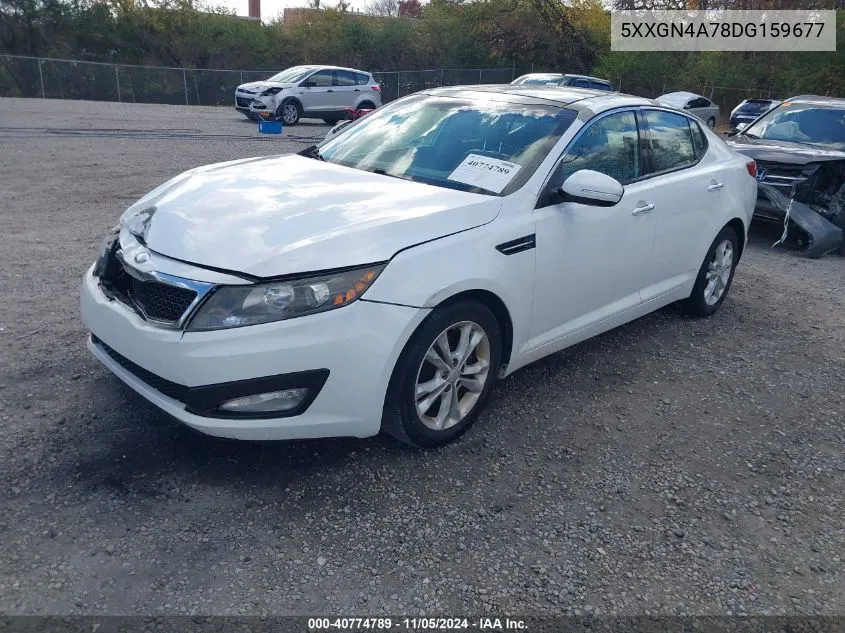 2013 Kia Optima Ex VIN: 5XXGN4A78DG159677 Lot: 40774789