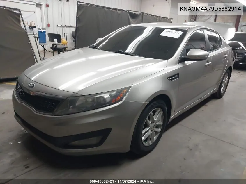 2013 Kia Optima Lx VIN: KNAGM4A79D5382914 Lot: 40802421