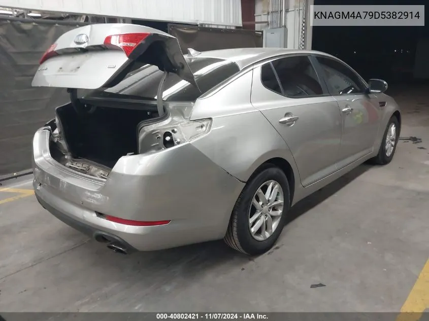 2013 Kia Optima Lx VIN: KNAGM4A79D5382914 Lot: 40802421