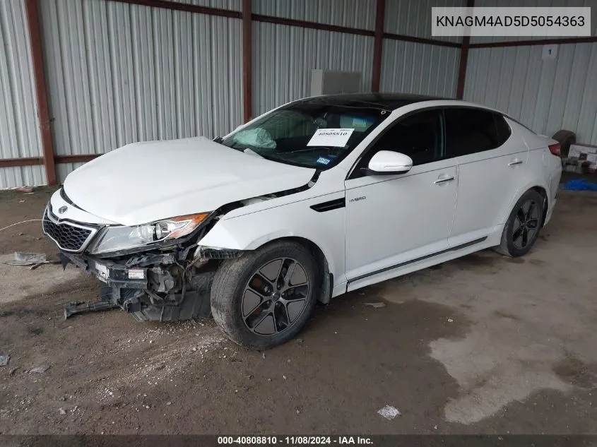 KNAGM4AD5D5054363 2013 Kia Optima Hybrid Ex