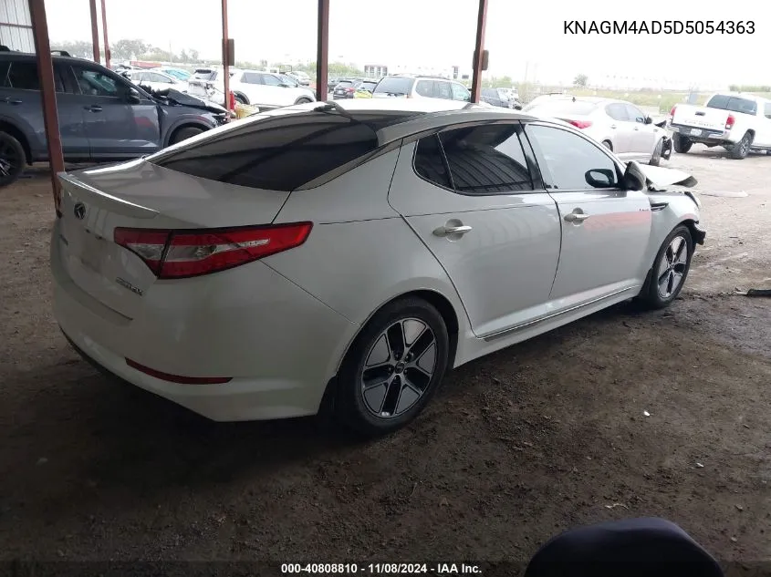 KNAGM4AD5D5054363 2013 Kia Optima Hybrid Ex