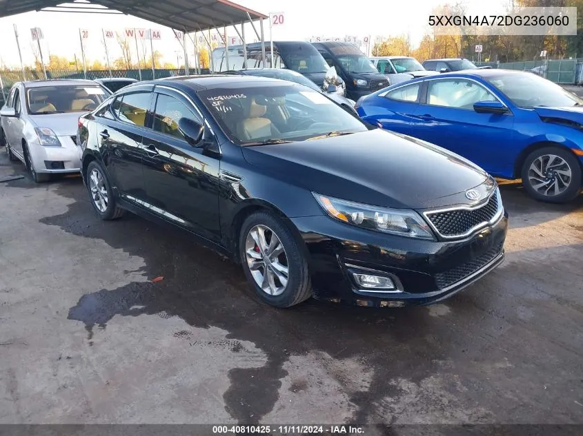 2013 Kia Optima Ex VIN: 5XXGN4A72DG236060 Lot: 40810425