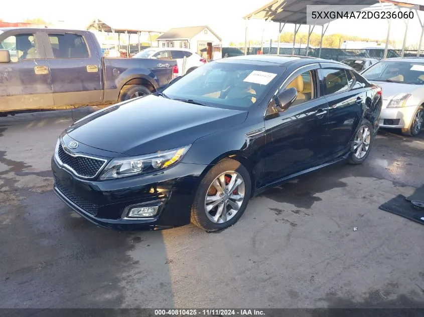 2013 Kia Optima Ex VIN: 5XXGN4A72DG236060 Lot: 40810425