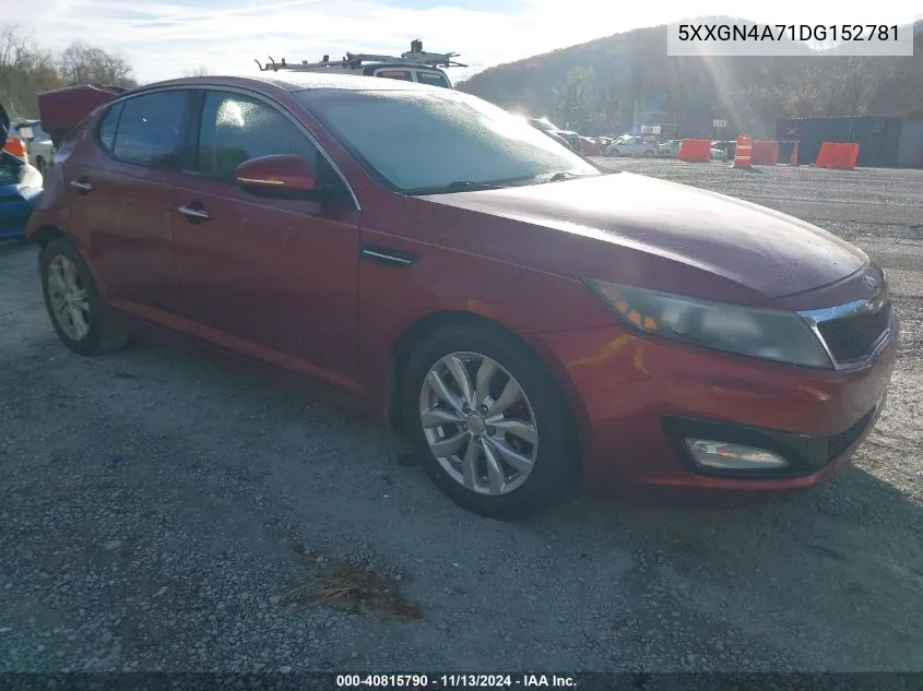 5XXGN4A71DG152781 2013 Kia Optima Ex