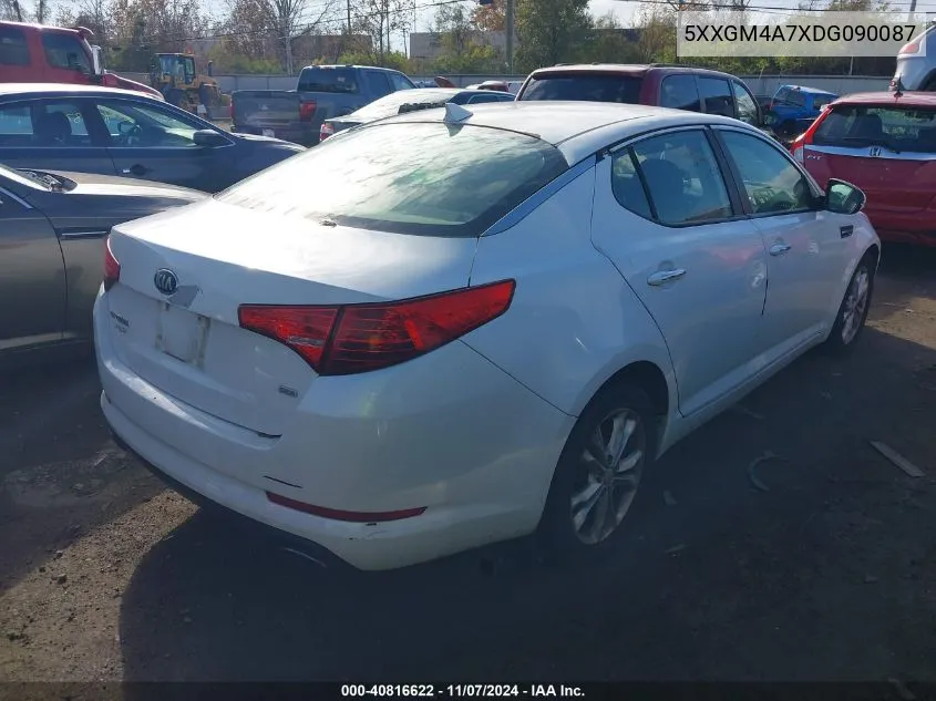 2013 Kia Optima Lx VIN: 5XXGM4A7XDG090087 Lot: 40816622