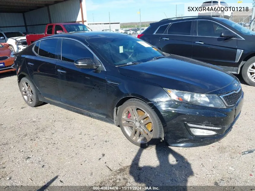 2013 Kia Optima Sx VIN: 5XXGR4A60DG101218 Lot: 40824476