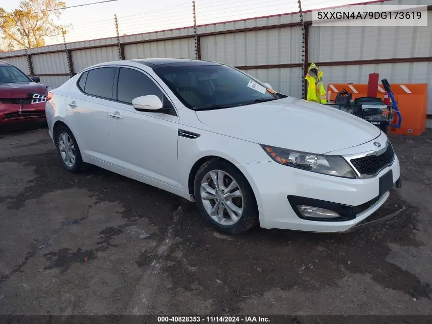 2013 Kia Optima Ex VIN: 5XXGN4A79DG173619 Lot: 40828353