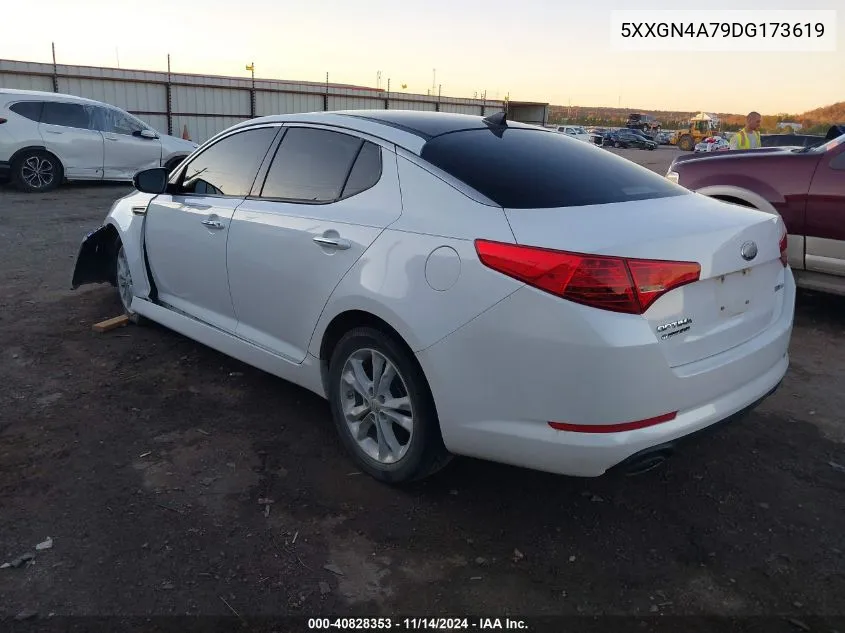 2013 Kia Optima Ex VIN: 5XXGN4A79DG173619 Lot: 40828353