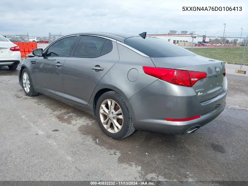 5XXGN4A76DG106413 2013 Kia Optima Ex