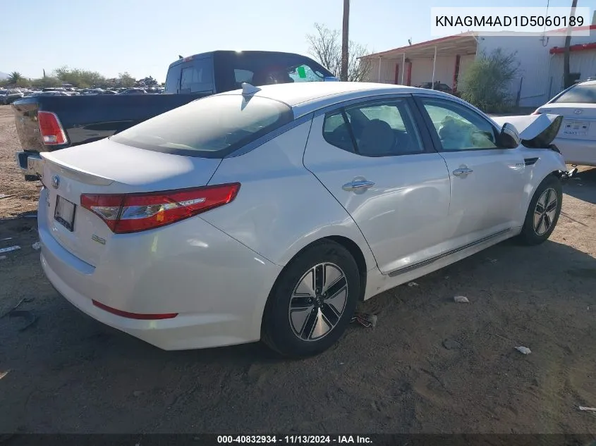 KNAGM4AD1D5060189 2013 Kia Optima Hybrid Lx