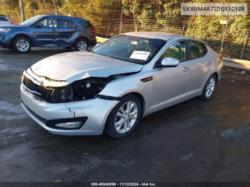 2013 Kia Optima Lx VIN: 5XXGM4A72DG130128 Lot: 40840098