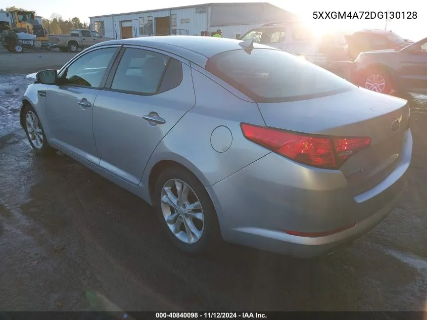 2013 Kia Optima Lx VIN: 5XXGM4A72DG130128 Lot: 40840098