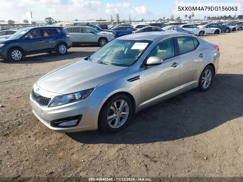 2013 Kia Optima Lx VIN: 5XXGM4A79DG156063 Lot: 40840348