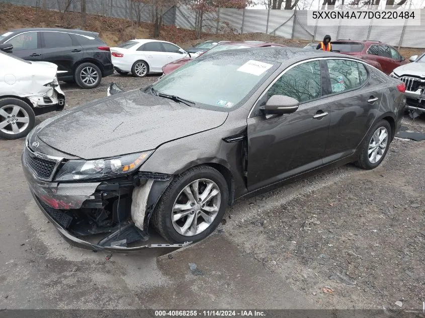 2013 Kia Optima Ex VIN: 5XXGN4A77DG220484 Lot: 40868255