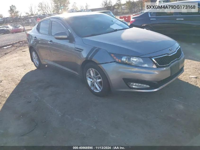 2013 Kia Optima Lx VIN: 5XXGM4A79DG173168 Lot: 40868595