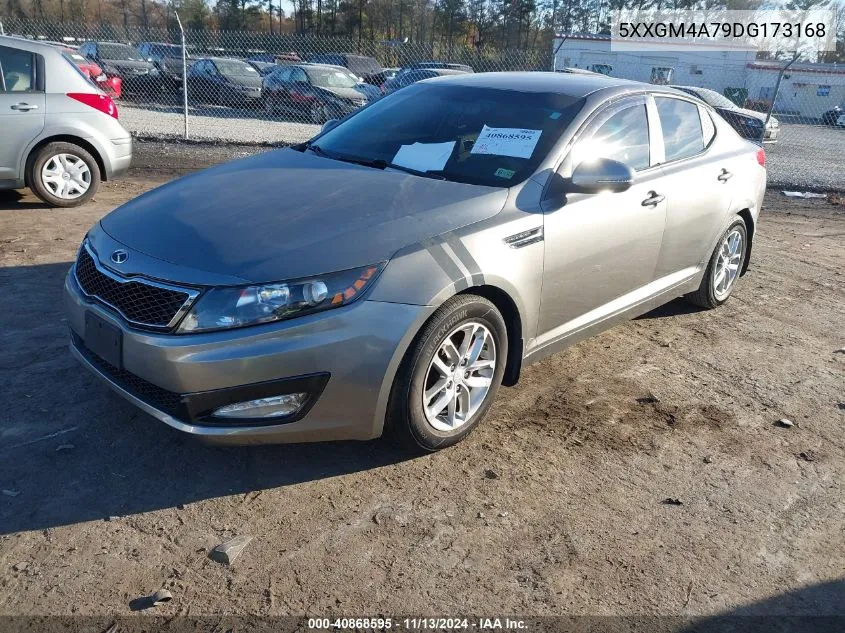 2013 Kia Optima Lx VIN: 5XXGM4A79DG173168 Lot: 40868595