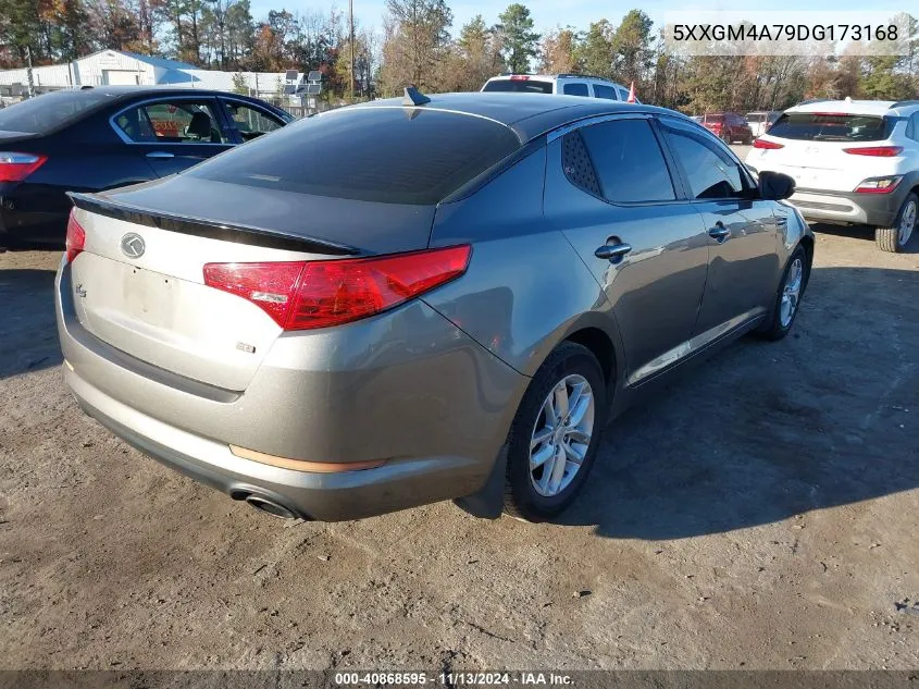 2013 Kia Optima Lx VIN: 5XXGM4A79DG173168 Lot: 40868595