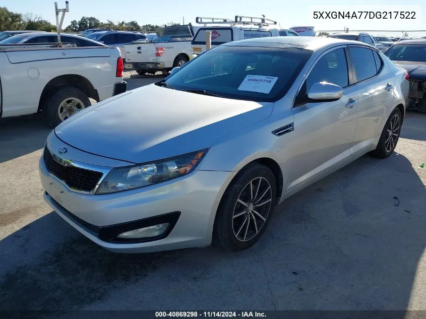 2013 Kia Optima Ex VIN: 5XXGN4A77DG217522 Lot: 40869298