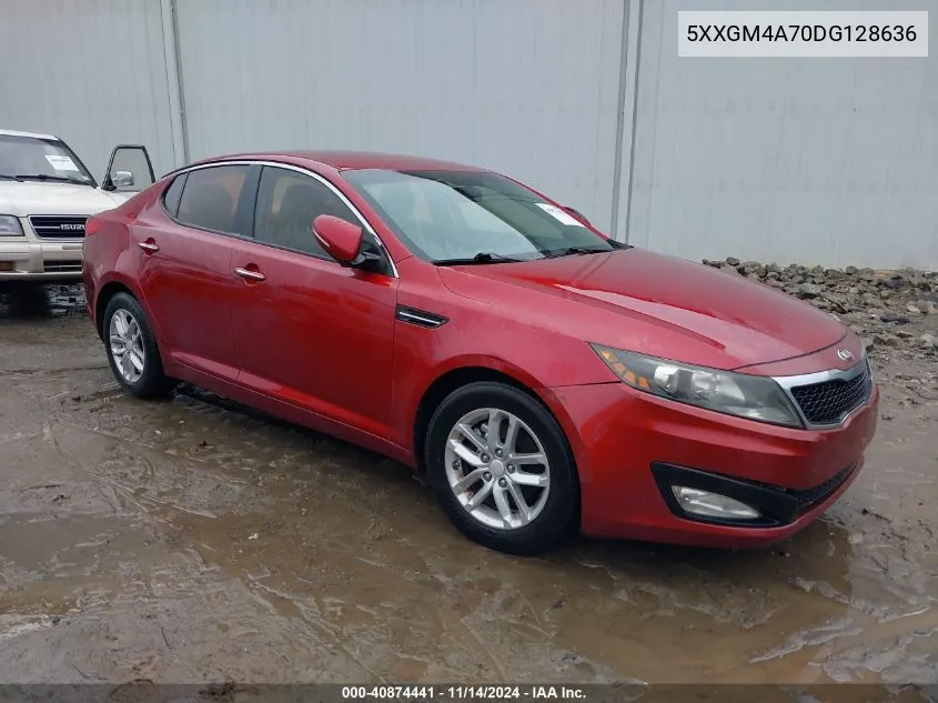 2013 Kia Optima Lx VIN: 5XXGM4A70DG128636 Lot: 40874441