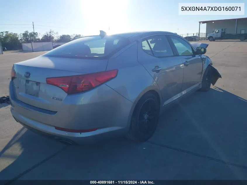 2013 Kia Optima Ex VIN: 5XXGN4A7XDG160071 Lot: 40891681