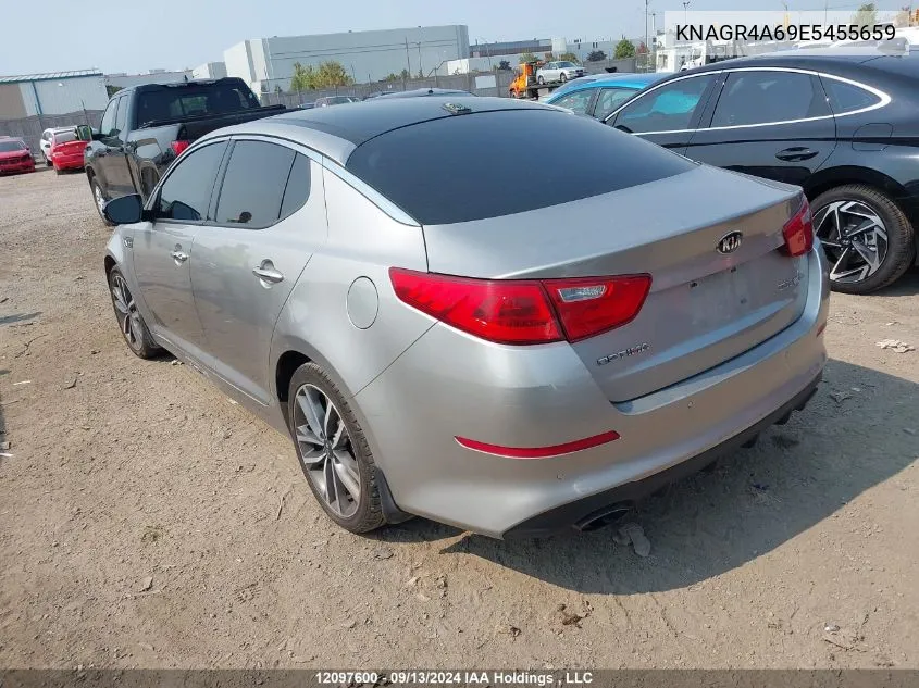 2014 Kia Optima VIN: KNAGR4A69E5455659 Lot: 12097600