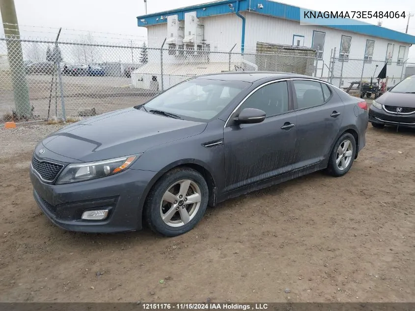 2014 Kia Optima VIN: KNAGM4A73E5484064 Lot: 12151176