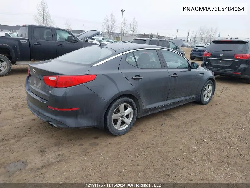 2014 Kia Optima VIN: KNAGM4A73E5484064 Lot: 12151176