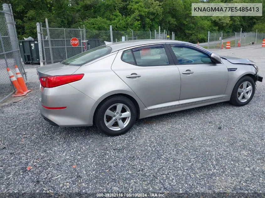 KNAGM4A77E5485413 2014 Kia Optima Lx